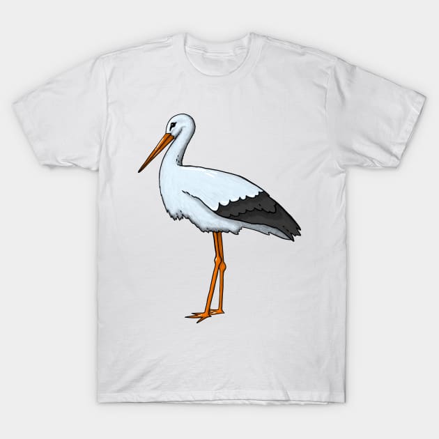 Stork T-Shirt by Akman